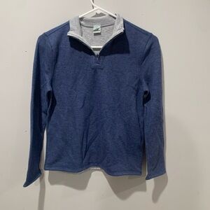 Boys Long Sleeve Quarter Zip Sweater